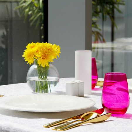 Centrepiece glass